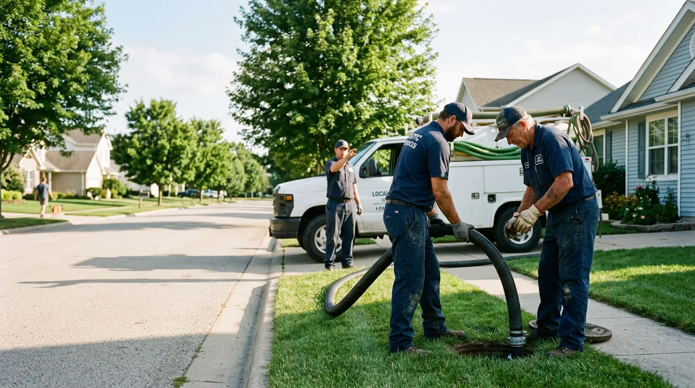 Septic Tank Cleaning in West Salem, WI